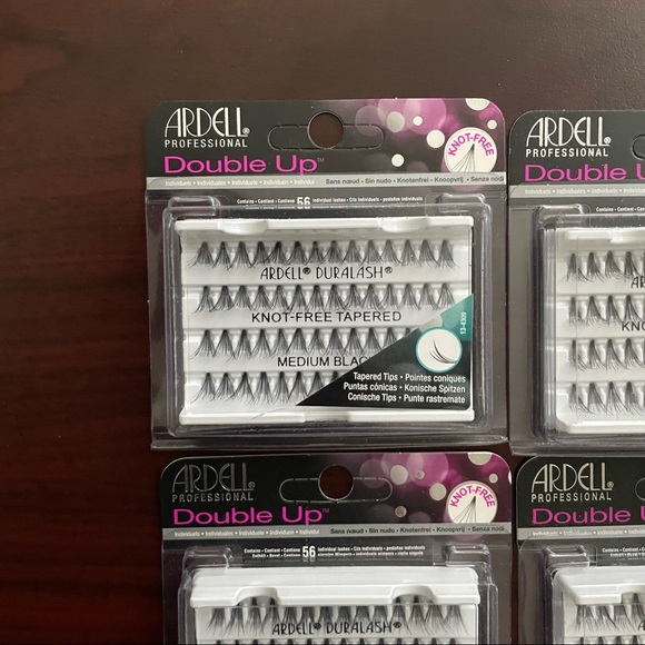 Lot of 5 Ardell Professional Duralash Double Up Individual Lashes - Picture 2 of 4